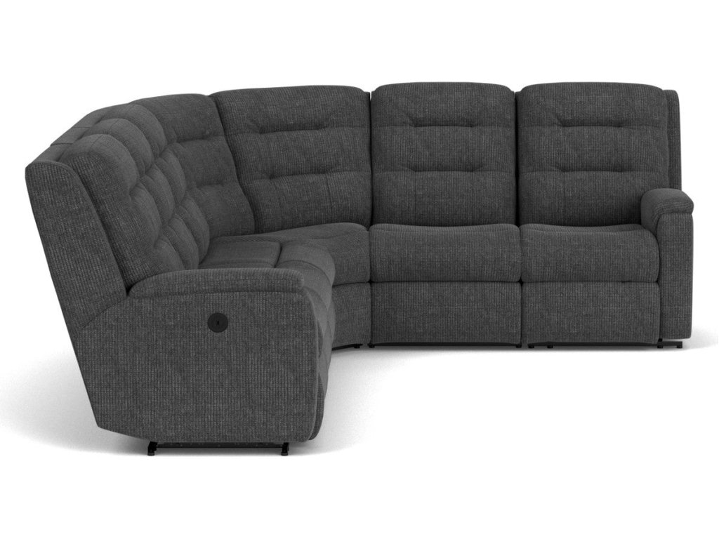 Arlo Fabric Reclining Sectional - image 2