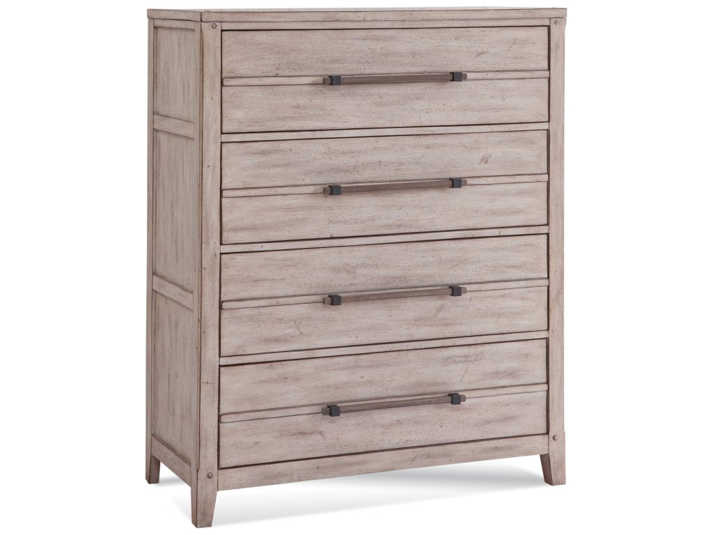 2810 Aurora 5 Pc Bedroom Set- Queen Sleigh Bed, Dresser, Mirror, Chest,1 Drawer Nightstand - image 3