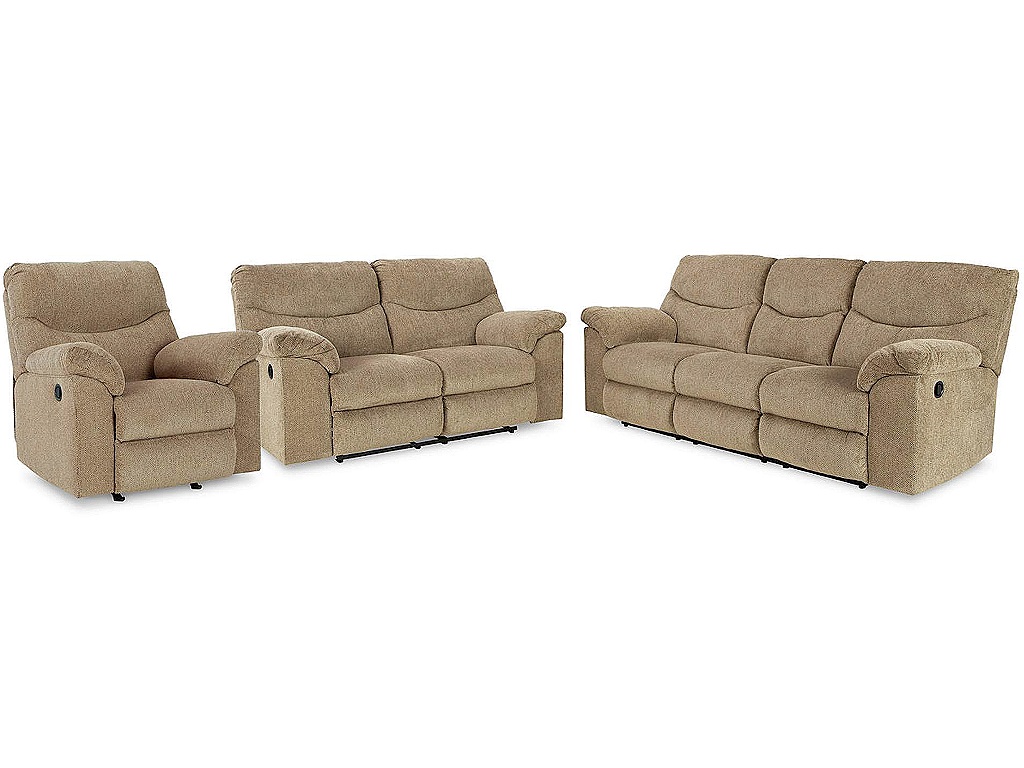 Alphons Reclining Sofa, Loveseat and Recliner - main image