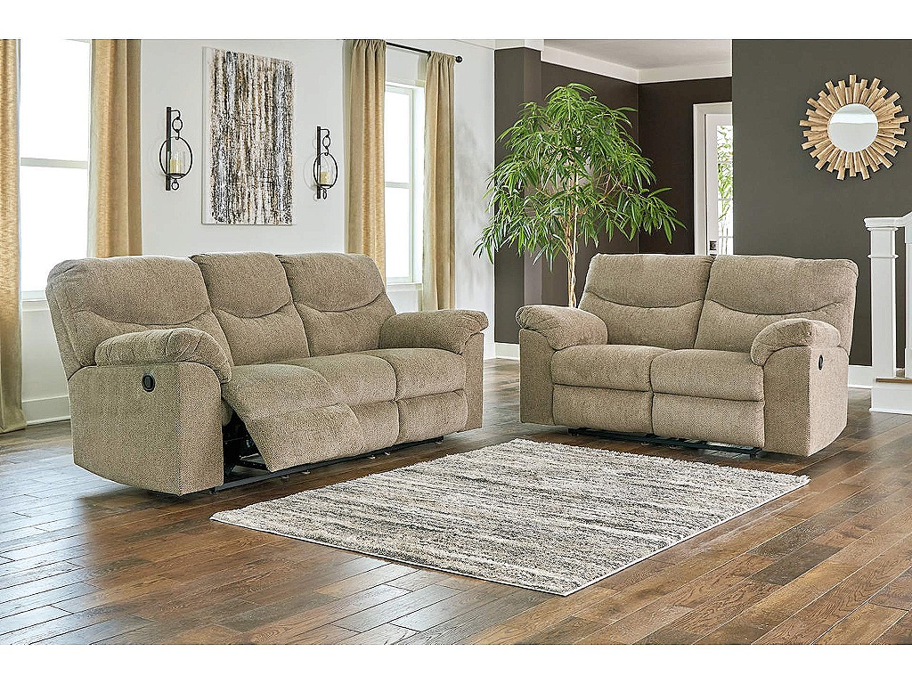Alphons Reclining Sofa and Loveseat - main image