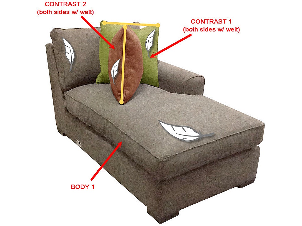 RSF 1 Arm Chaise - main image