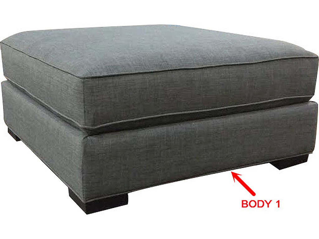 Sq. Cocktail Ottoman - main image