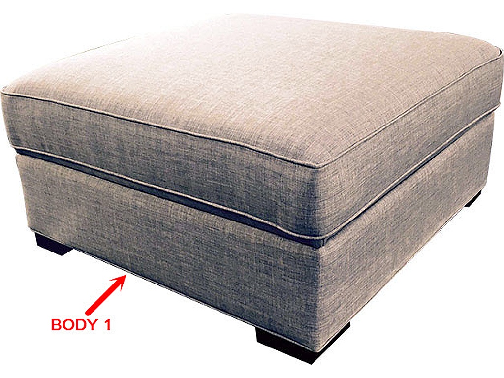 Sq. Storage Ottoman - main image