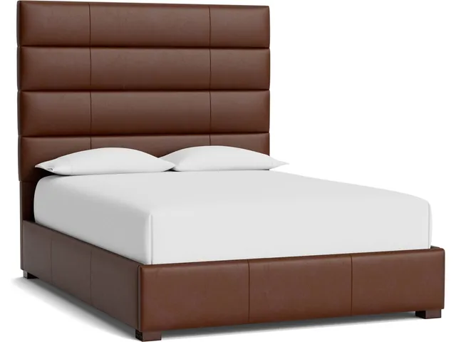 Parkton Leather Upholstered Bed
