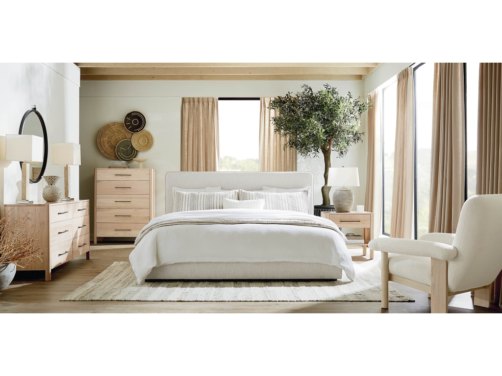 Madison Upholstered Platform Bed - image 1