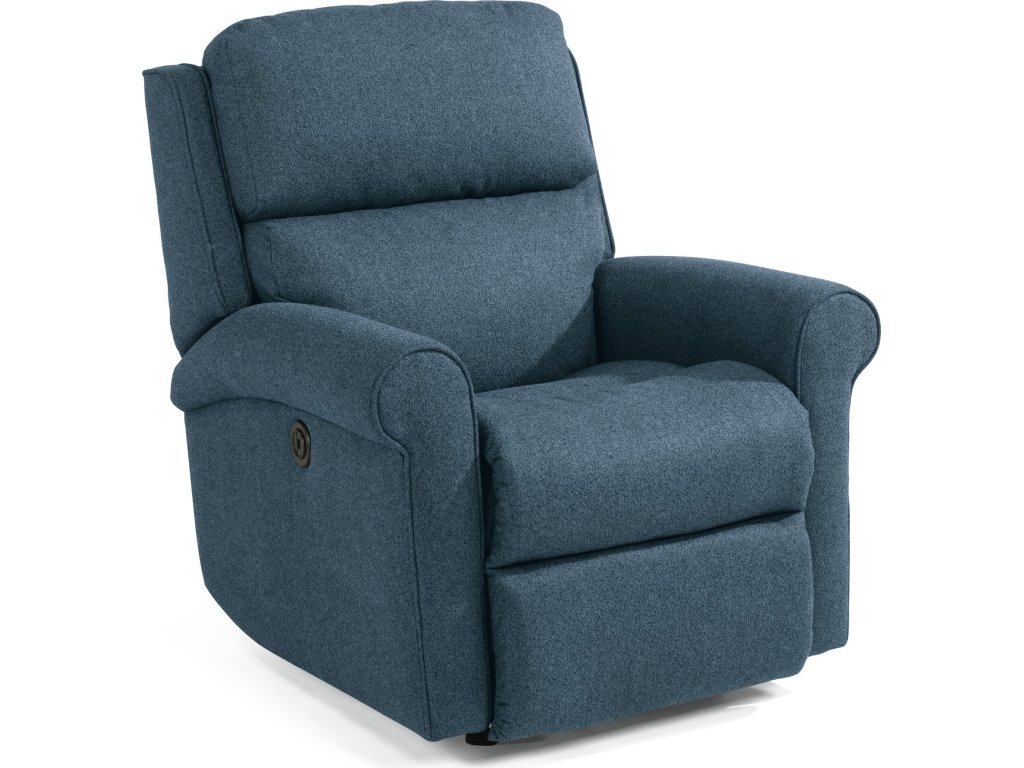 Belle Fabric Power Rocking Recliner - main image