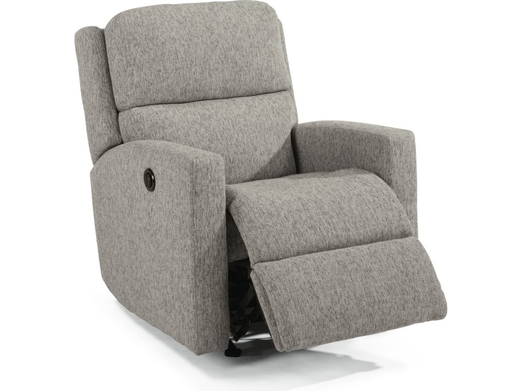 Chip Fabric Power Rocking Recliner - image 1