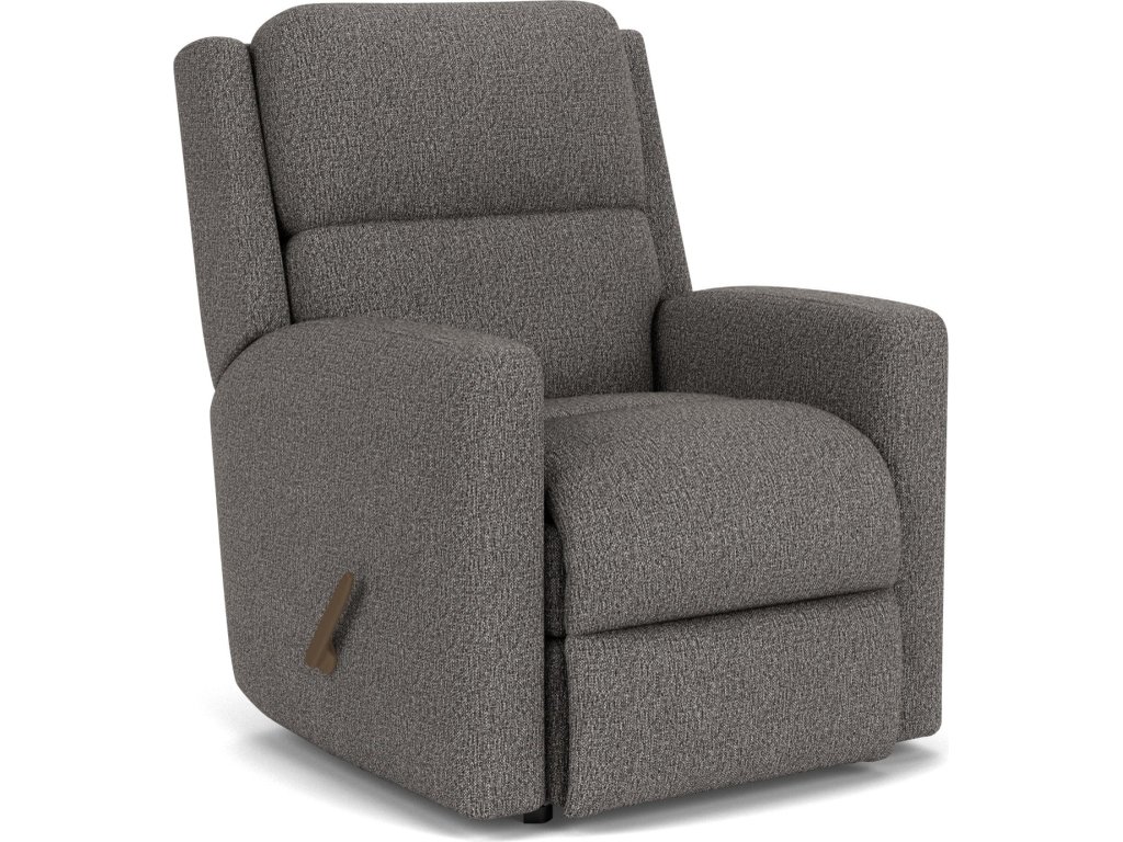 Chip Fabric Rocking Recliner - image 3