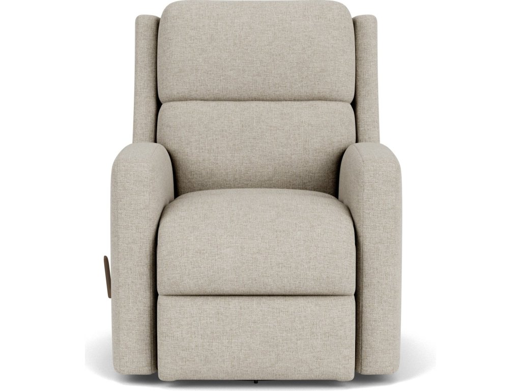 Chip Fabric Swivel Gliding Recliner - image 1