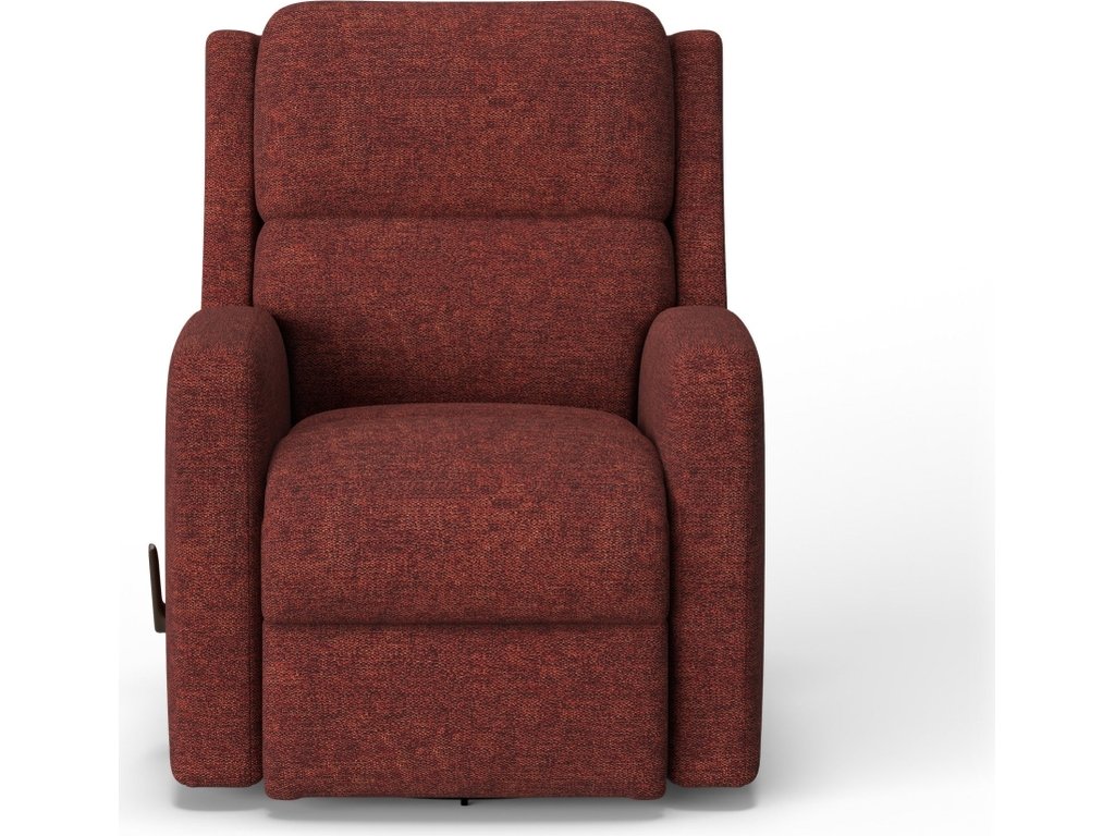 Chip Fabric Swivel Gliding Recliner - image 6