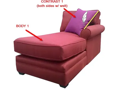 RSF 1 Arm Chaise