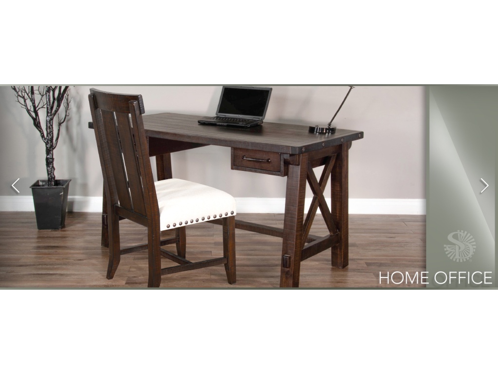 Dbl. Slat Back Chair, Cushion Seat - image 1