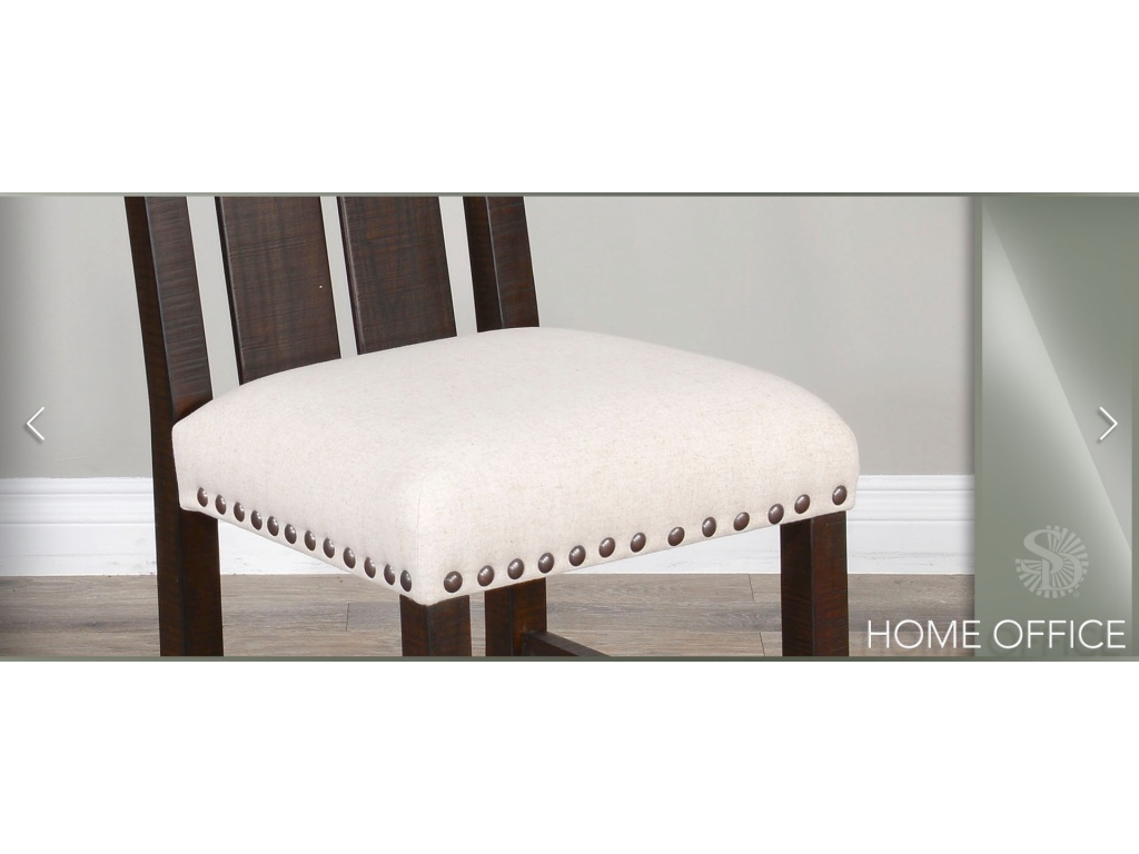 Dbl. Slat Back Chair, Cushion Seat - image 4