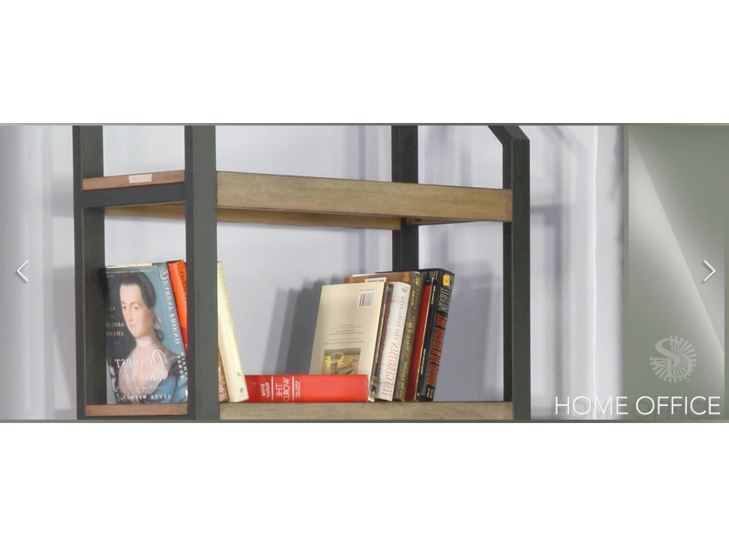 Bookcase w/ metal Frame - image 2