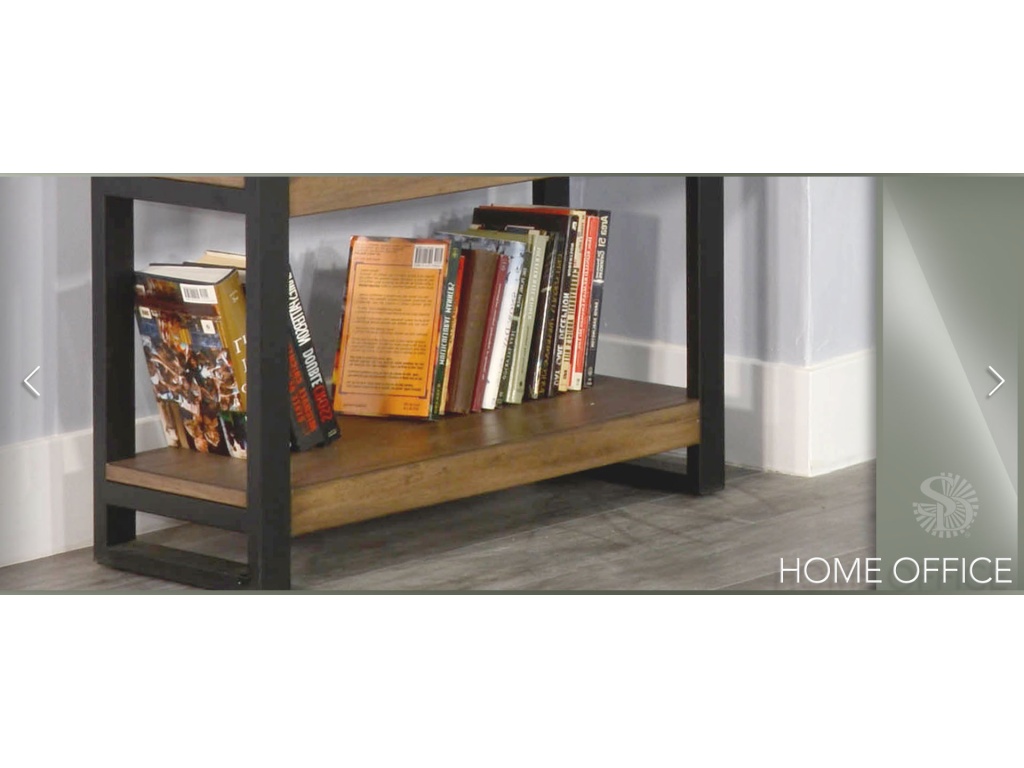 Bookcase w/ metal Frame - image 3