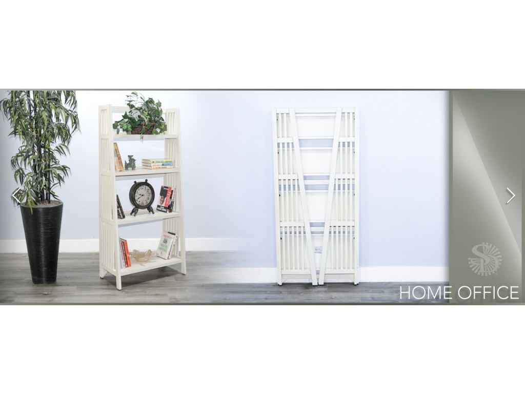 72"H Folding Bookcase - image 4