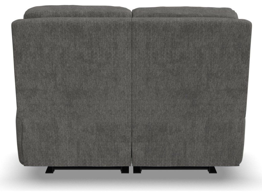 Penn Fabric Power Reclining Loveseat with Power Headrests & Lumbar - image 15