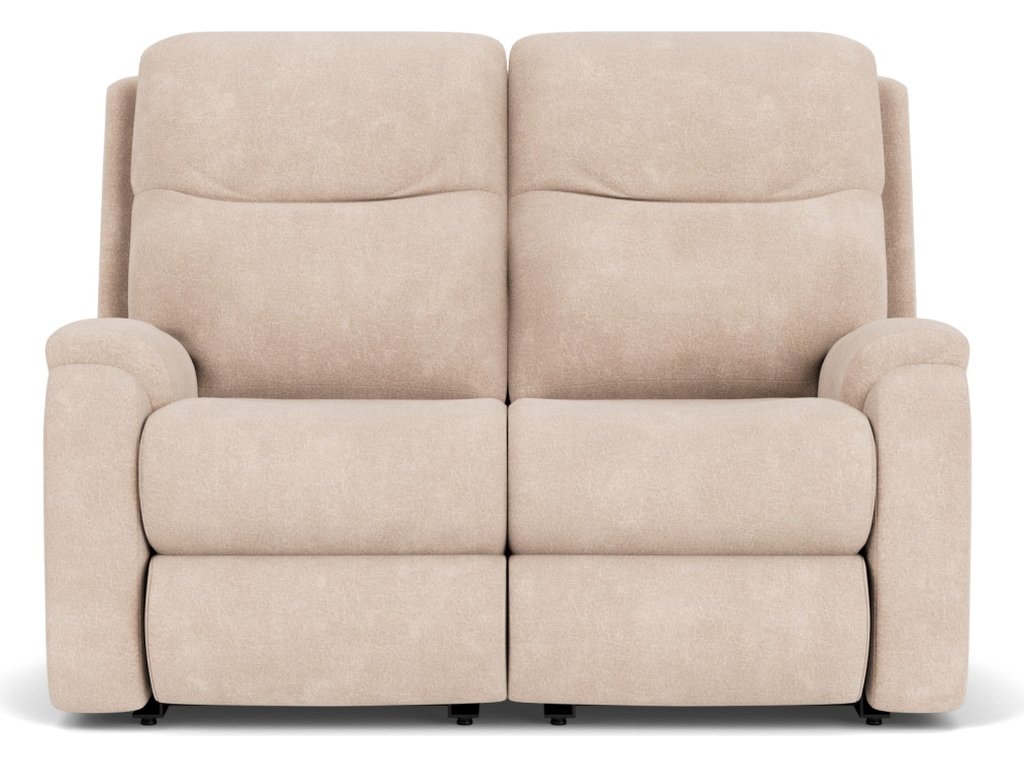 Penn Fabric Power Reclining Loveseat with Power Headrests & Lumbar - image 8