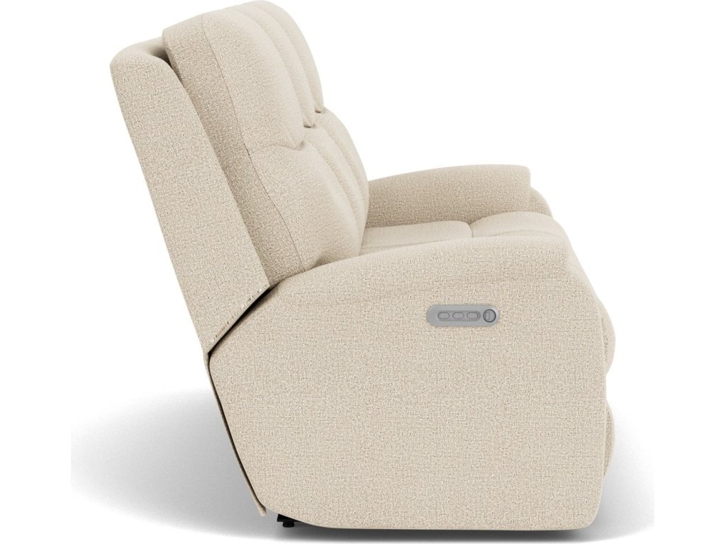 Penn Fabric Power Reclining Sofa with Power Headrests & Lumbar - image 10