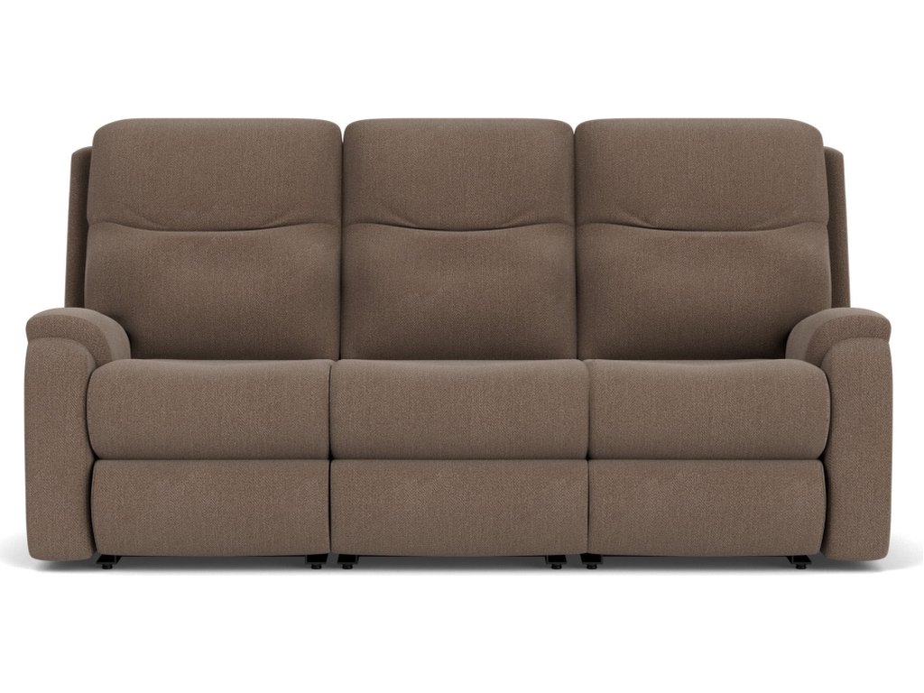 Penn Fabric Power Reclining Sofa with Power Headrests & Lumbar - image 8