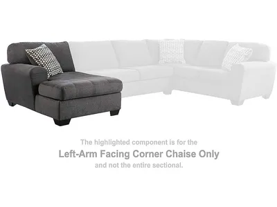 Ambee Left-Arm Facing Corner Chaise - Alternative View