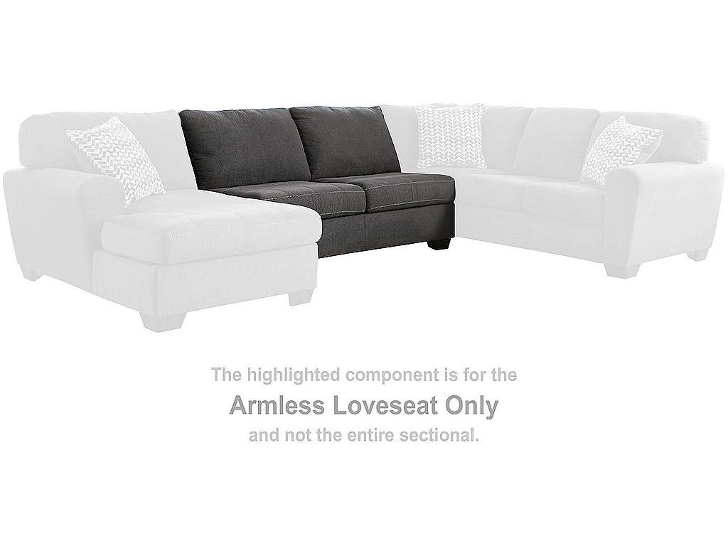 Ambee Armless Loveseat - image 1