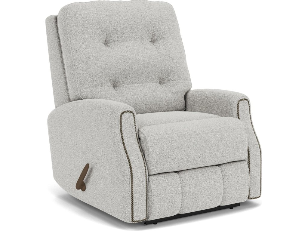 Devon Fabric Rocking Recliner - main image