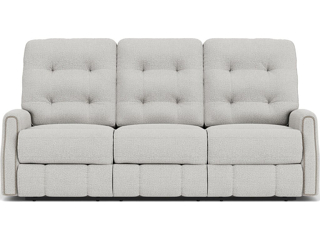 Devon Fabric Reclining Sofa - image 4