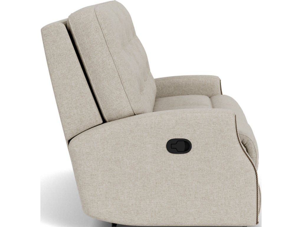 Devon Fabric Reclining Sofa - image 6