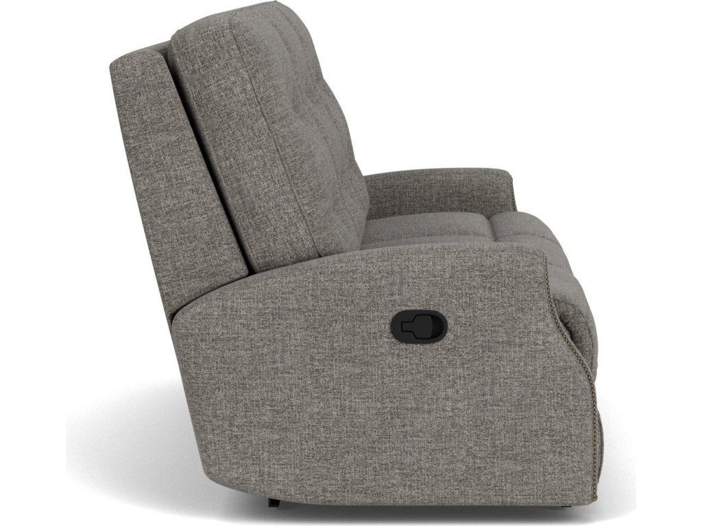 Devon Fabric Reclining Sofa - image 7