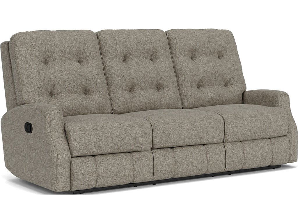 Devon Fabric Reclining Sofa - main image