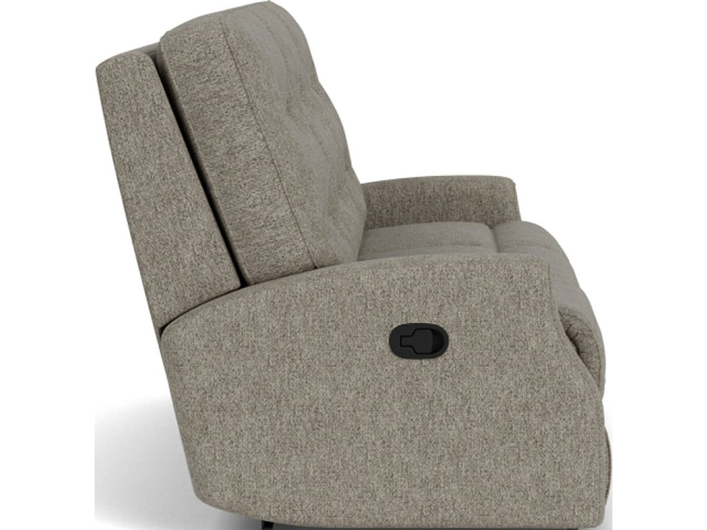 Devon Fabric Reclining Sofa - image 2