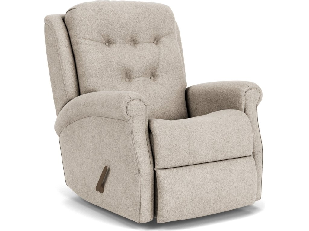 Minnie Fabric Rocking Recliner - main image