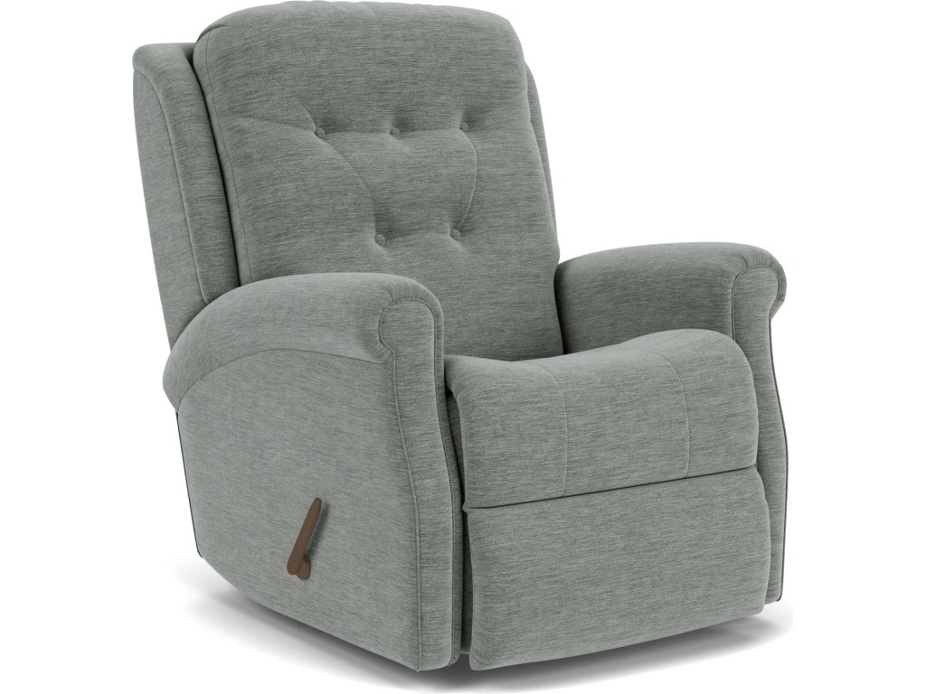 Minnie Fabric Rocking Recliner - image 3