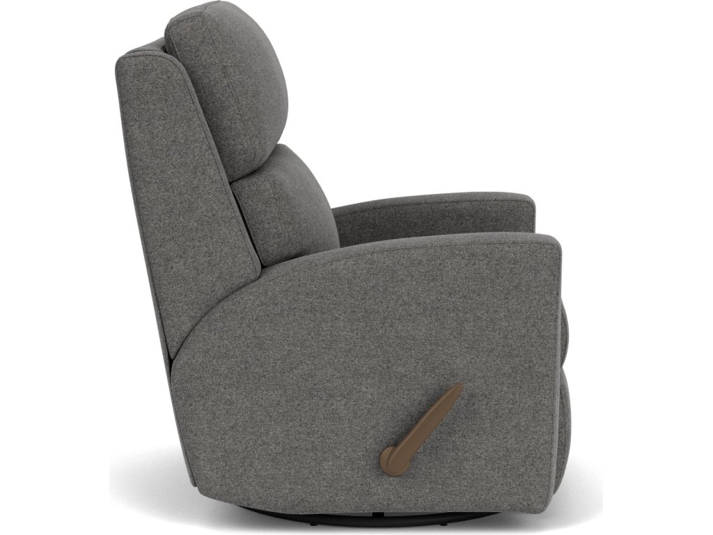 Catalina Fabric Swivel Gliding Recliner - image 2