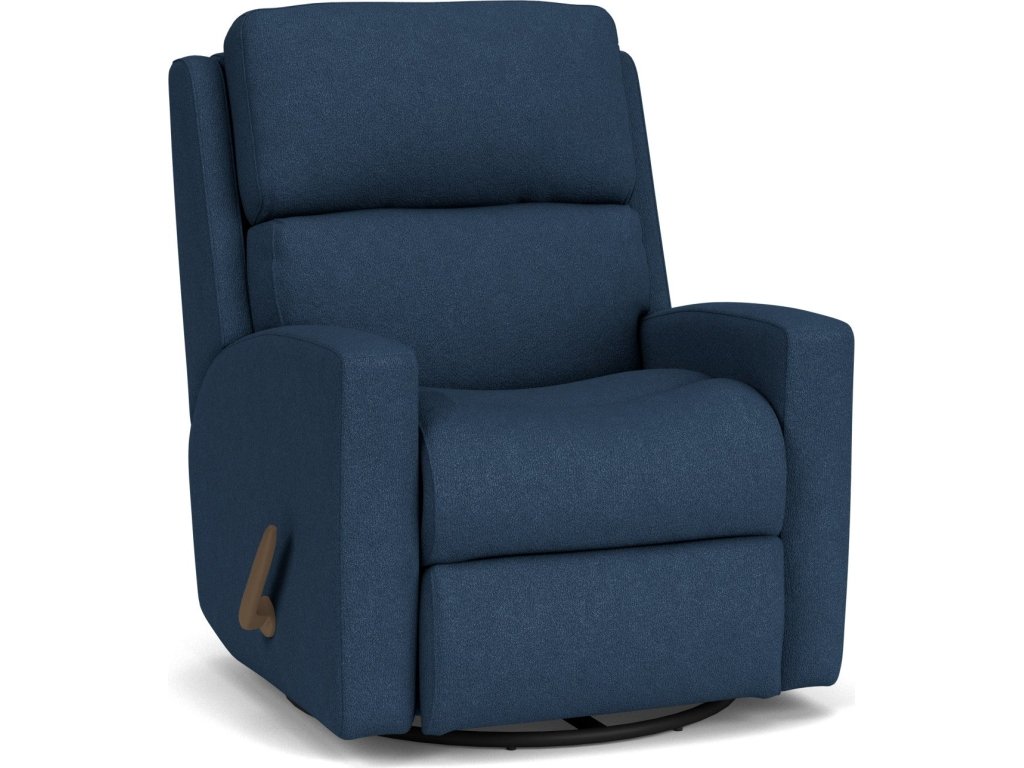 Catalina Fabric Swivel Gliding Recliner - image 3