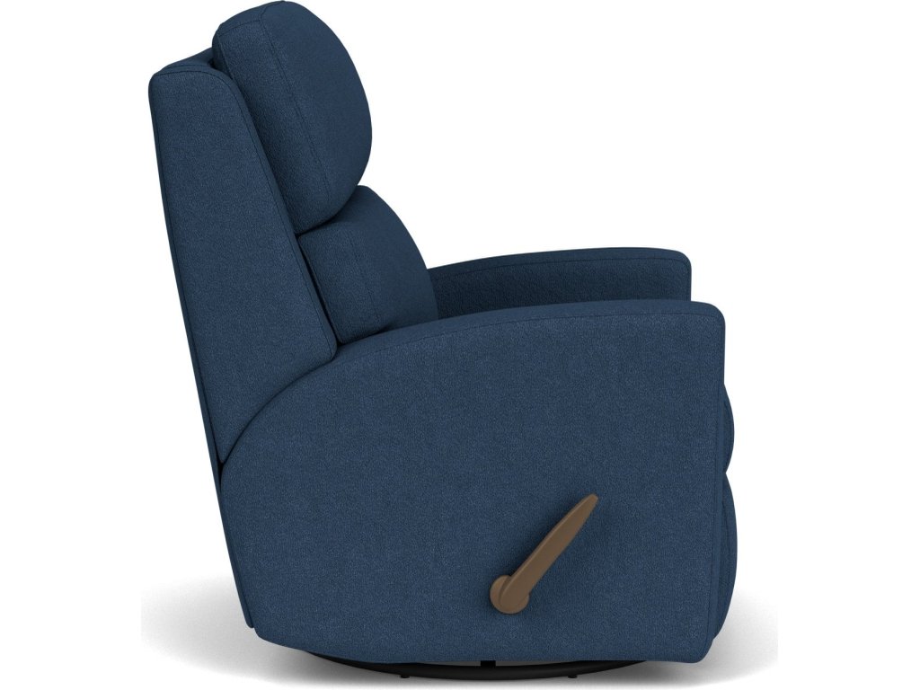 Catalina Fabric Swivel Gliding Recliner - image 8