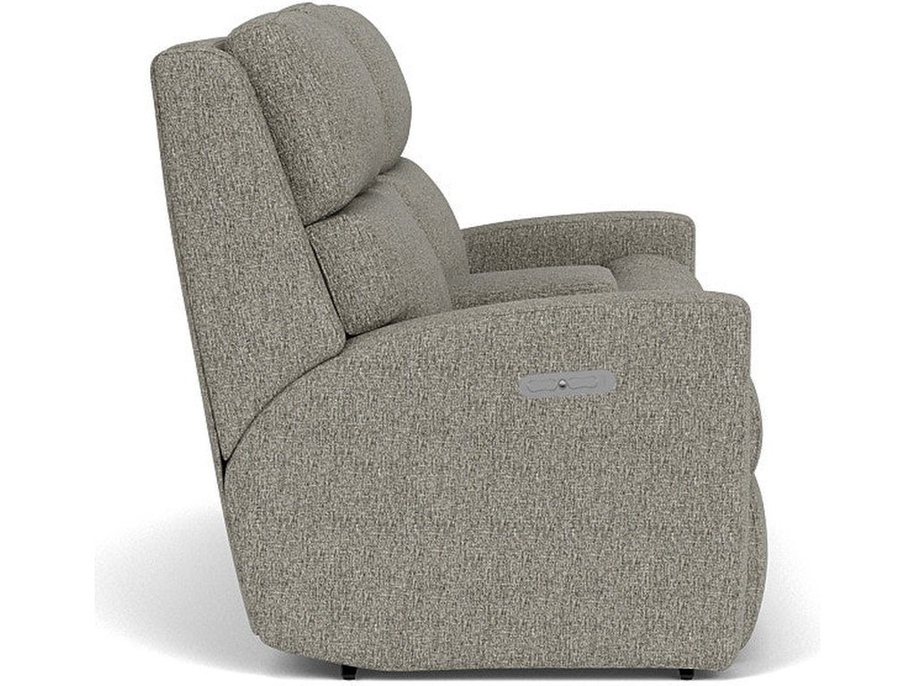 Catalina Fabric Power Reclining Loveseat with Console & Power Headrests - image 2