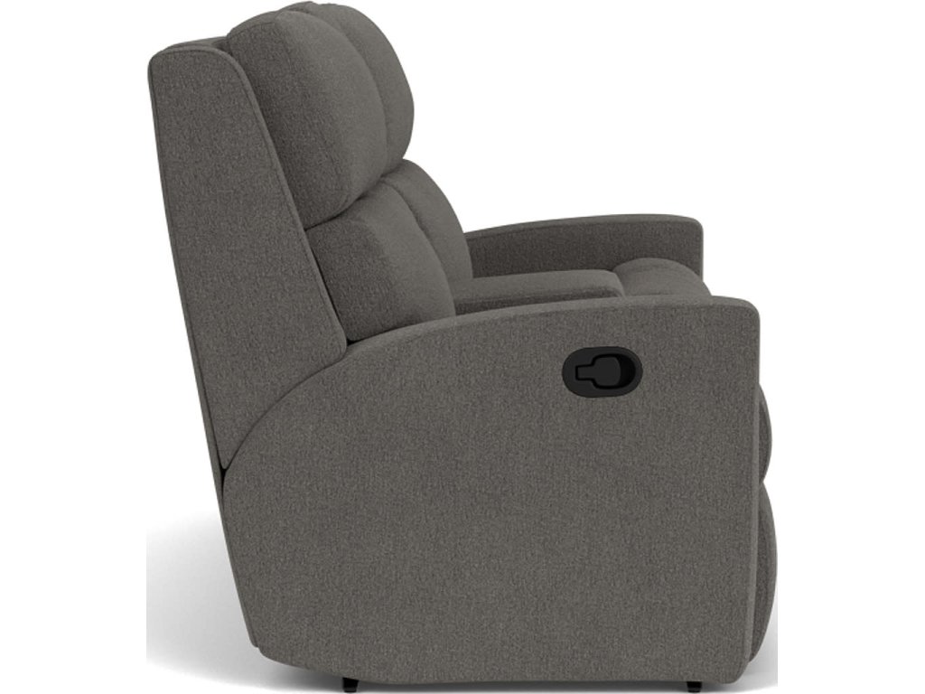 Catalina Fabric Reclining Loveseat with Console - image 7