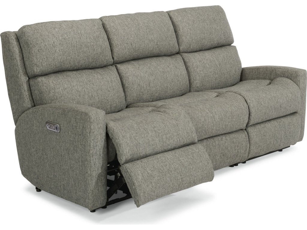Catalina Fabric Power Reclining Sofa with Power Headrests - image 4