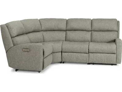 Catalina Fabric Power Reclining Sectional with Power Headrests