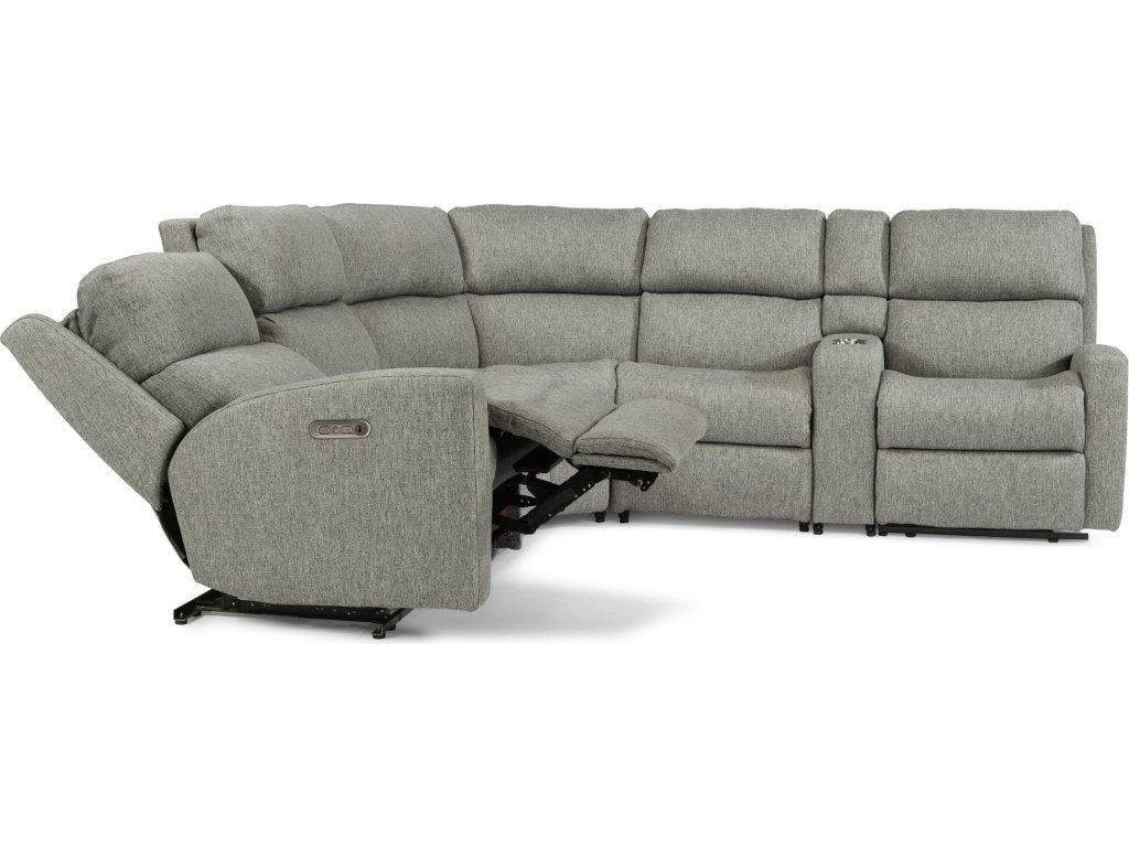 Catalina Fabric Power Reclining Sectional with Power Headrests - image 1