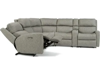 Catalina Fabric Power Reclining Sectional with Power Headrests