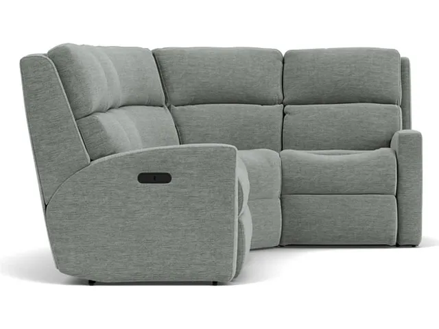 Catalina Fabric Reclining Sectional - Alternative View