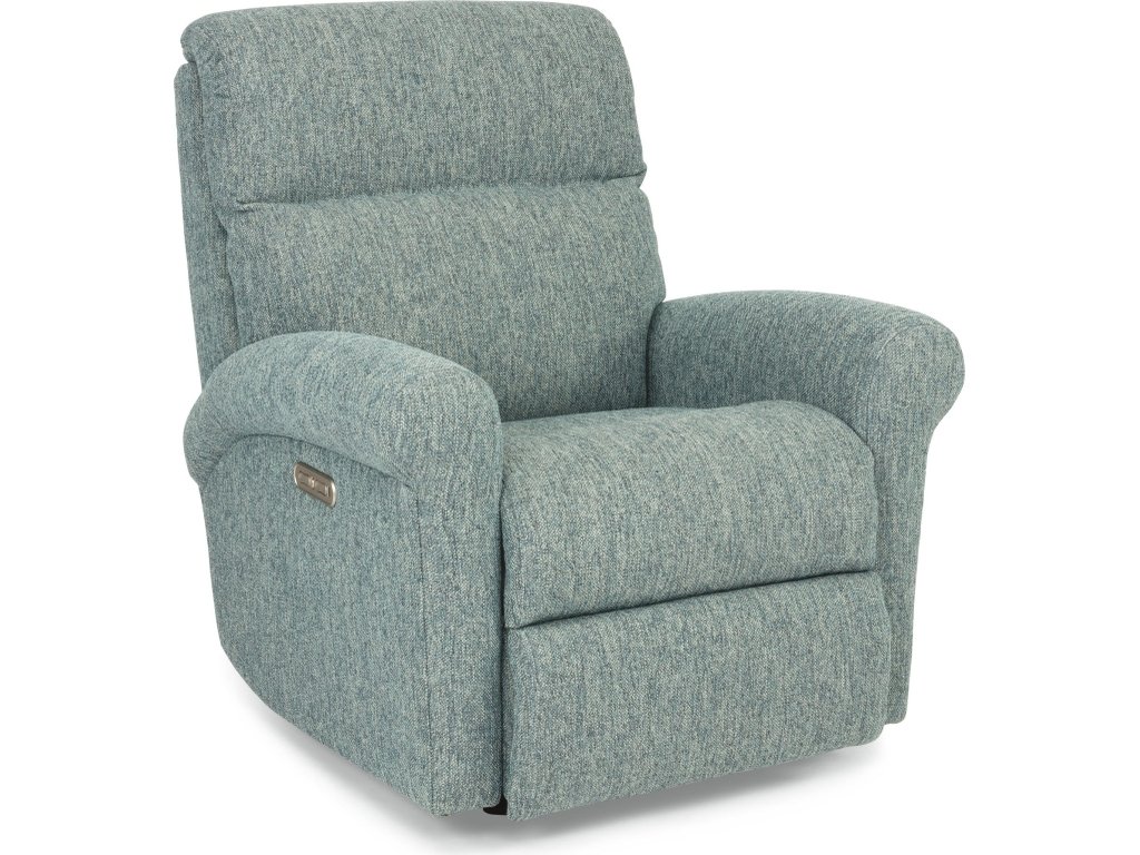 Davis Fabric Power Rocking Recliner with Power Headrest - main image