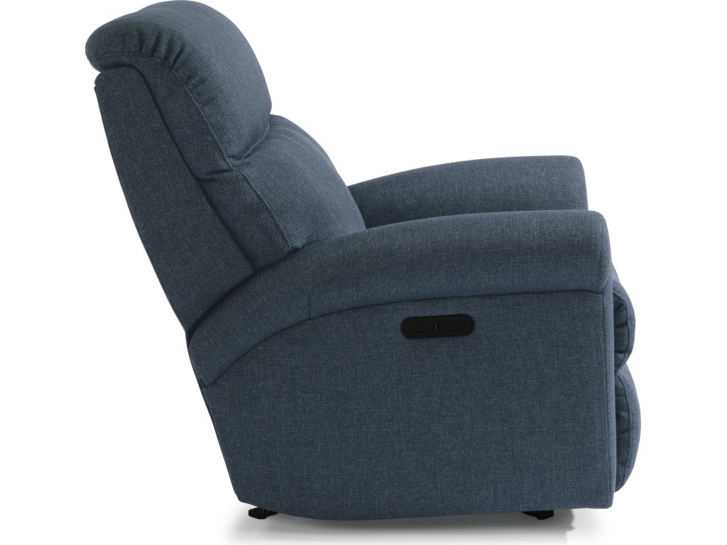 Davis Fabric Power Rocking Recliner with Power Headrest - image 2