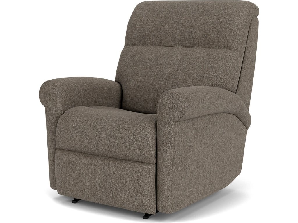 Davis Fabric Power Rocking Recliner with Power Headrest - image 3