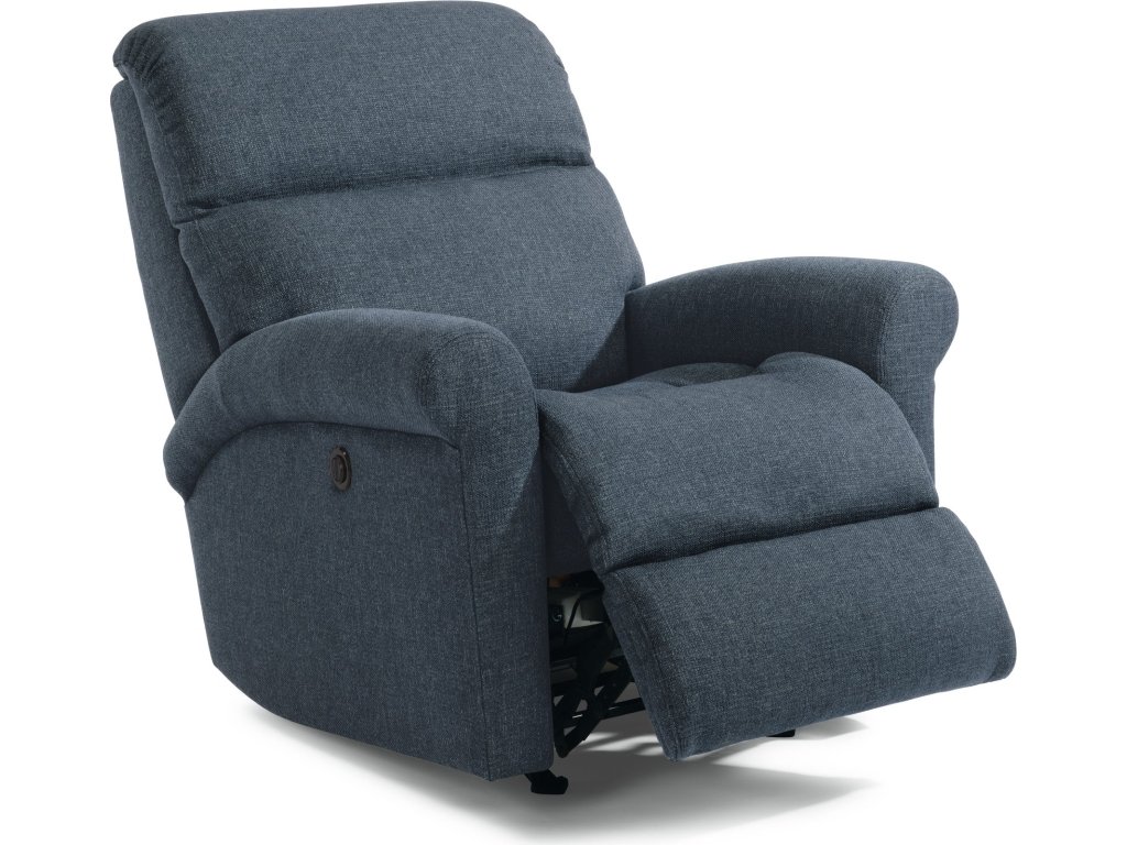 Davis Fabric Power Rocking Recliner - image 1