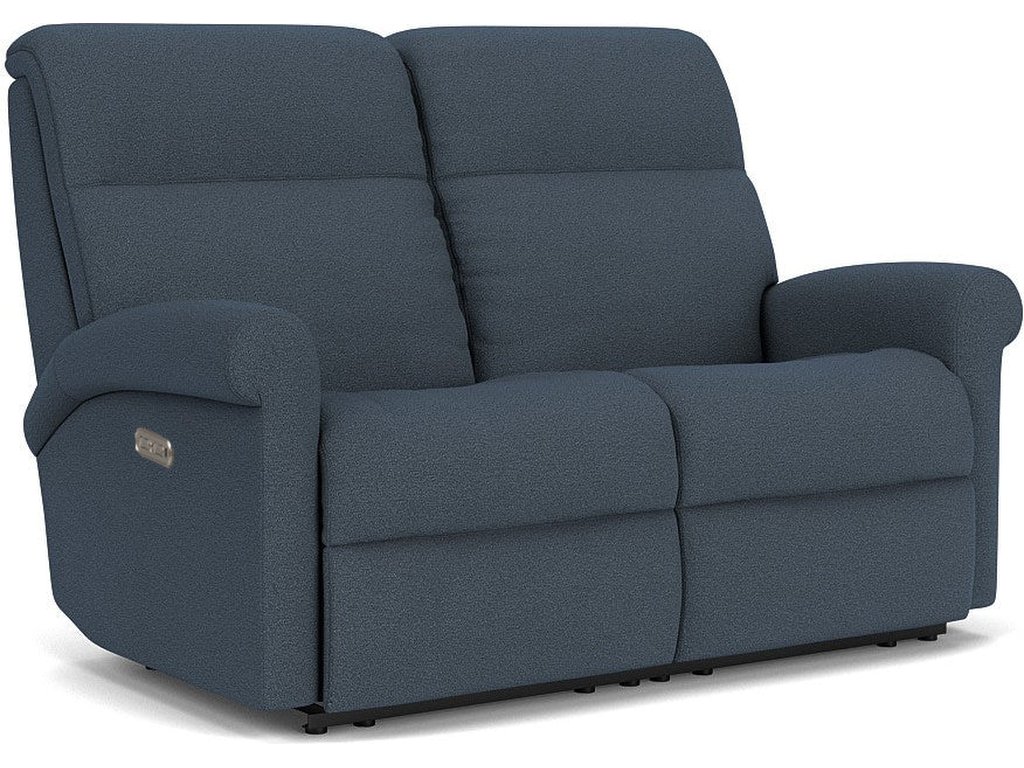 Davis Fabric Power Reclining Loveseat with Power Headrests - main image