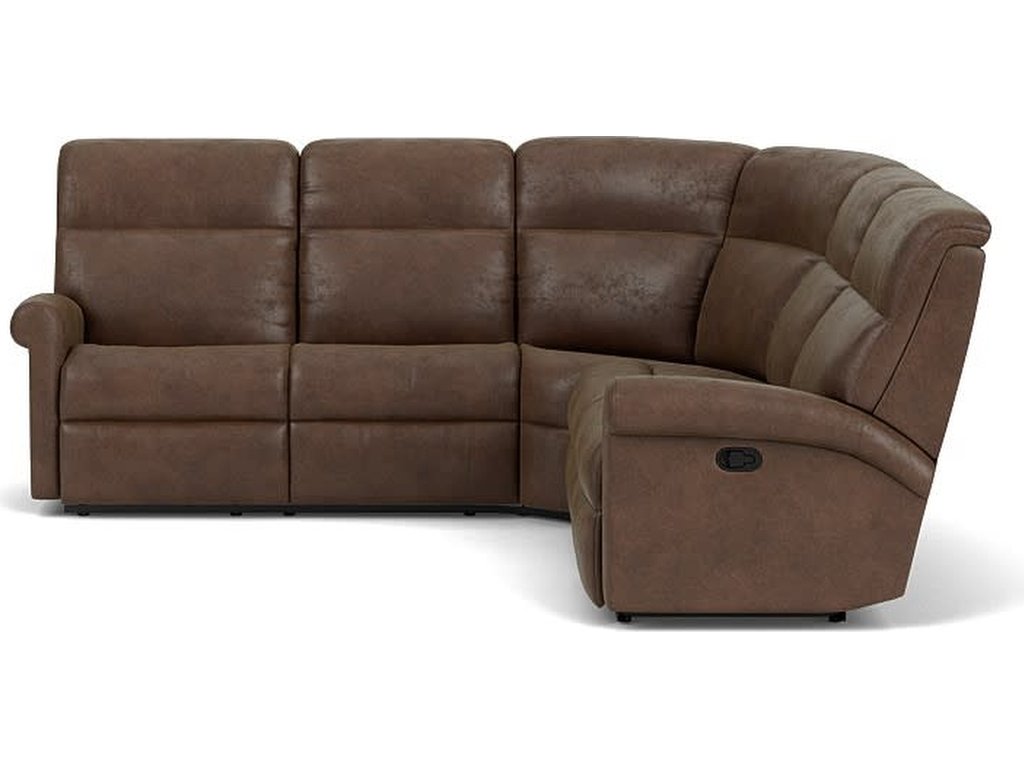 Davis Fabric Reclining Sectional - image 2